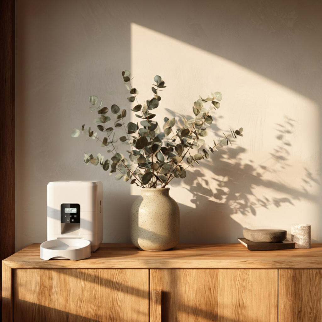 Distributeur de croquettes intelligent