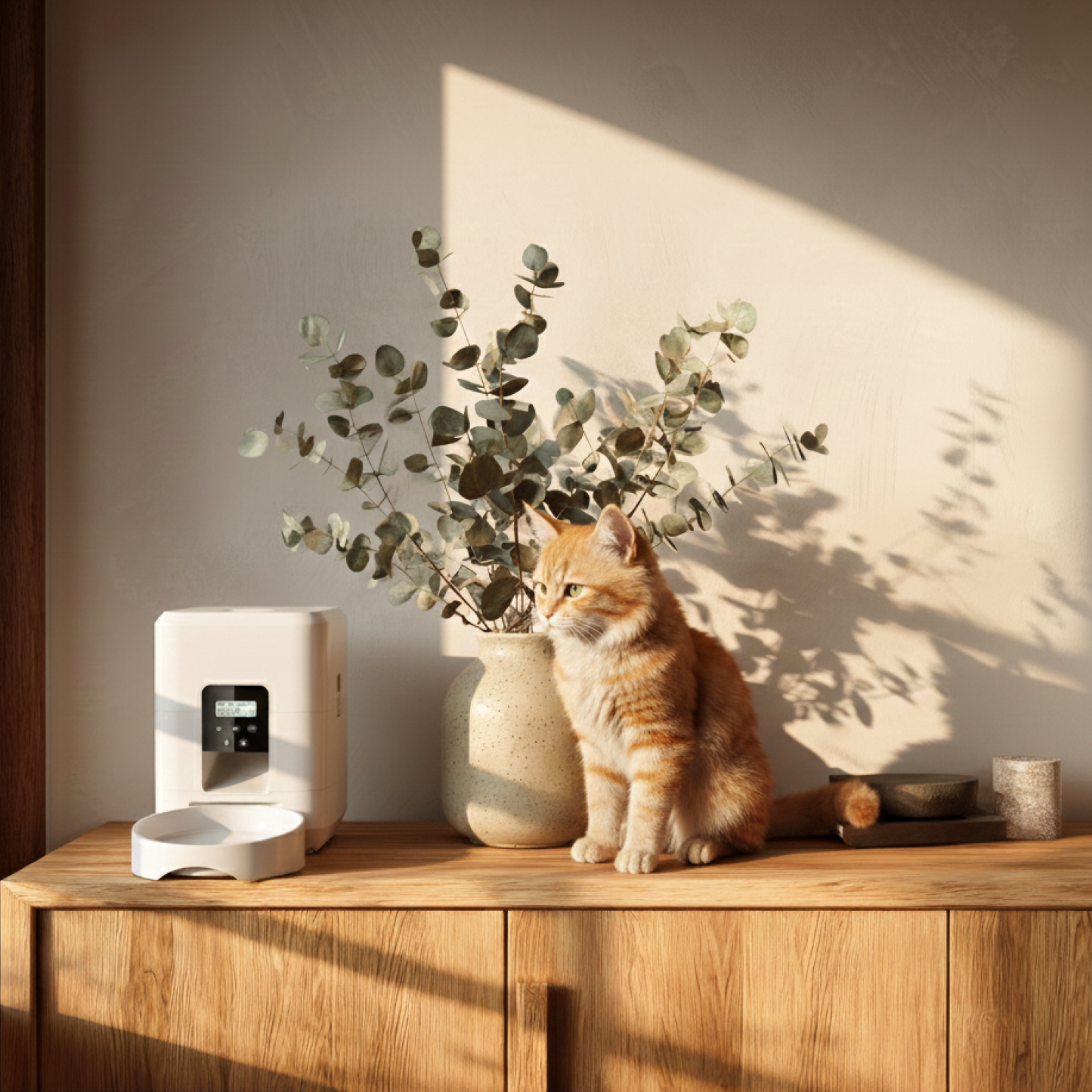 Distributeur de croquettes intelligent